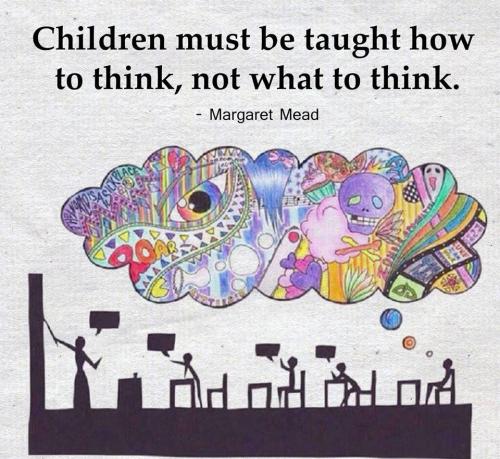 Children think